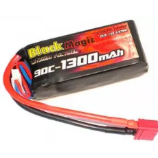Аккумулятор Black Magic 11,1V (3S) 1300mAh LiPo 90C фото