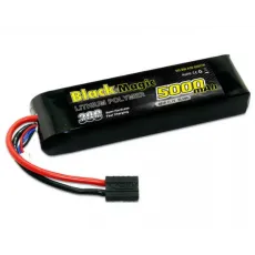 Аккумулятор Black Magic 11,1В(3S) 5000mAh Traxxas plug LiPo 30C Soft Case фото
