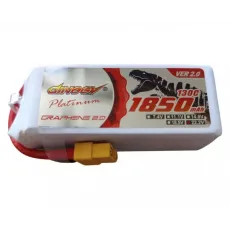 Аккумулятор Dinogy PLATINUM G2.0 Li-Pol 1850mAh 22.2V 6S 130C V2 XT60 фото