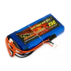 Аккумулятор Dinogy Li-Pol 2800mAh 7.4V 2S 18x45x96 для FrSky Taranis Q X7 фото