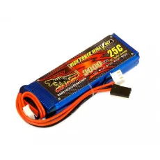 Аккумулятор Dinogy Li-Pol 3000mAh 7.4V 2S 20x30x100 для FrSky X9D+ фото