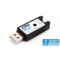 Зарядное устройство E-flite 1S USB Li-Po Charger, 300mA для Nano QX фото