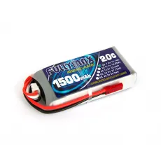 Аккумулятор Fullymax 7.4V 1500mAh Li-Po 2S 20C JST фото