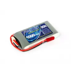 Аккумулятор Fullymax 7.4V 1000mAh Li-Po 2S 20C JST фото