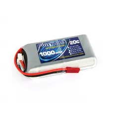 Аккумулятор Fullymax 11.1V 1000mAh Li-Po 3S 20C JST фото