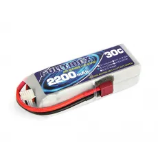 Аккумулятор Fullymax 14.8V 2200mAh Li-Po 4S 30C T-plug фото