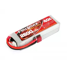 Аккумулятор Fullymax 14.8V 2600mAh Li-Po 4S 40C T-plug фото