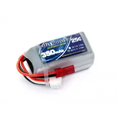 Аккумулятор Fullymax 11.1V 350mAh Li-Po 3S 25C JST фото