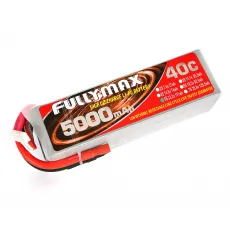 Аккумулятор Fullymax 22.2V 5000mAh Li-Po 6S 40C XT-60 (Heli, EDF) фото