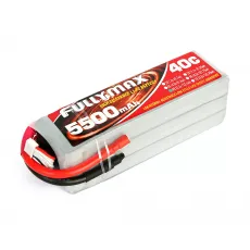 Аккумулятор Fullymax 22.2V 5500mAh Li-Po 6S 40C XT-60 (JR Propo Heli) фото