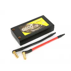 Аккумулятор Fullymax 3.7V 6600mAh Li-Po 1S2P 90C, HardCase (Shorty Pack, Competition) фото