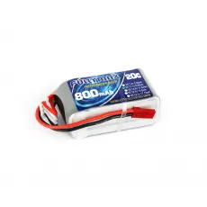 Аккумулятор Fullymax 11.1V 800mAh Li-Po 3S 20C JST фото