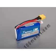 Аккумулятор 7.4V 1300mAh 2S 20C Lipo Pack (Flightmax, Z13002S20C) фото