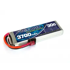 Аккумулятор Fullymax 11.1V 3700mAh Li-Po 3S 30C T-plug фото