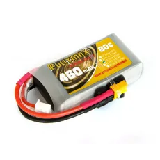 Аккумулятор Fullymax 14.8V 460mAh Li-Po 4S 80C XT30 (100-130mm FPV Drone) фото