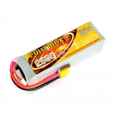 Аккумулятор Fullymax 18.5V 2600mAh Li-Po 5S 80C XT60 фото