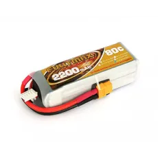 Аккумулятор Fullymax 22.2V 2200mAh Li-Po 6S 80C XT60 (для T-REX 500) фото
