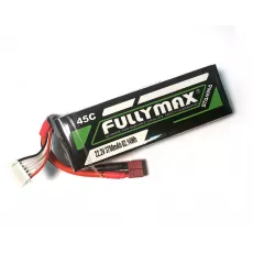 Аккумулятор Fullymax 22.2V 3700mAh Li-Po 6S 45C T-plug (Heli, EDF) фото
