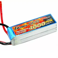 Силовой аккумулятор Gens Ace Li-PO 14.8V 4000 mAh 60C SC фото