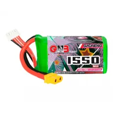 Аккумулятор GNB 14.8V 1550mah 120C Li-Po 4S1P XT60 фото