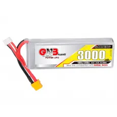 Аккумулятор GNB 14.8V 3000mah 100C Li-Po 4S1P XT60 фото