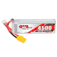 Аккумулятор GNB 14.8V 4500mah 110C Li-Po 4S1P XT90 фото
