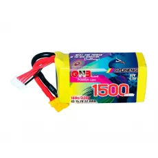 Аккумулятор GNB 15.2V 1500mah 160C Li-Po 4S1P HV XT60 фото