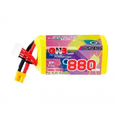 Аккумулятор GNB 15.2V 880mah 160C Li-Po 4S1P HV XT30 фото