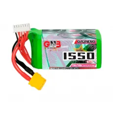 Аккумулятор GNB 22.2V 1550mah 120C Li-Po 6S1P XT60 фото