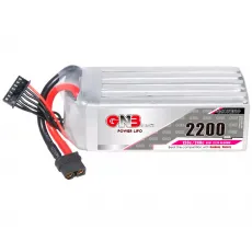 Аккумулятор GNB 22.2V 2200mah 120C Li-Po 6S1P XT60 фото