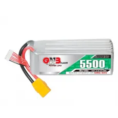 Аккумулятор GNB 22.2V 5500mah 70C Li-Po 6S1P XT90 фото
