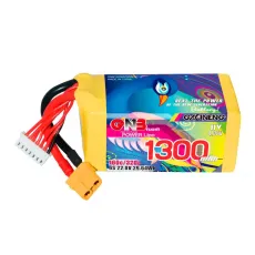 Аккумулятор GNB 22.8V 1300mah 160C Li-Po 6S1P HV XT60 фото