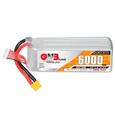 Аккумулятор GNB 22.8V 6000mah 70C Li-Po 6S1P HV XT60 фото