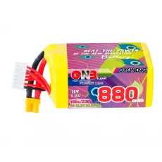 Аккумулятор GNB 22.8V 880mah 160C Li-Po 6S1P HV XT30 фото