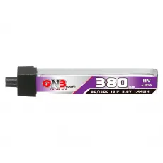 Аккумулятор GNB 3.8V 380mah 60C Li-Po 1S1P HV A30 (Plastic head) фото