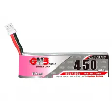 Аккумулятор GNB 3.8V 450mah 80C Li-Po 1S1P HV PH2.0 (Cabled) фото