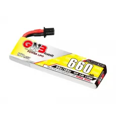 Аккумулятор GNB 3.8V 660mah 90C Li-Po 1S1P HV A30 (Cabled) фото