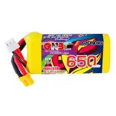 Аккумулятор GNB 7.6V 650mah 160C Li-Po 2S1P HV XT30 фото