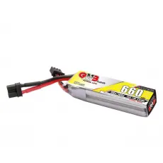 Аккумулятор GNB 7.6V 660mah 90C Li-Po 2S1P HV LONG TYPE XT30 фото