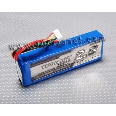 Аккумулятор 14.8V 2650mAh 4S 20C Lipo Pack (Turnigy, HO2650.4S.20) фото