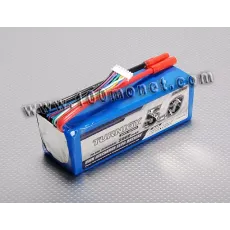 Аккумулятор 22.2V 5000mAh 6S 20C Lipo Pack (Turnigy, HO5000.6S.20) фото