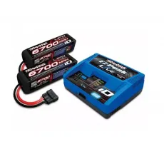 Комплект Traxxas EZ-Peak Live 100-240 В 12 А 100 Вт 2971 +  2 шт LiPO 14,8 В 6700 мAh 4S 25C 2890X (2993) фото