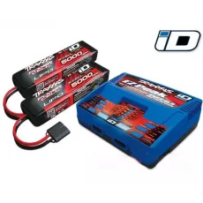 Комплект Traxxas EZ-Peak Dual 100-240 В 8 А 100 Вт 2972 + 2 шт LiPO 11,1 В 5000 мАч 3S 25C 2872X фото