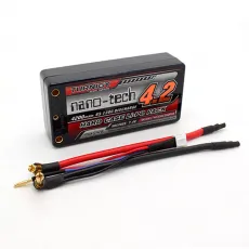Аккумулятор Li-Po Turnigy nano-tech Shorty 7.4V 4200mAh 2S2P 65C (ROAR APPROVED) фото