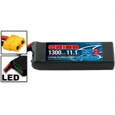Аккумулятор Team Orion 11,1В(3S) 1300mah XT60 - plug Li-Po 75C SoftCase Racing Drone Battery фото