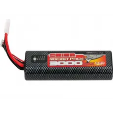 Аккумулятор Team Orion 7.4 В 3000mAh Tamiya plug LiPo 55C Rocket Pack V-Max Round фото