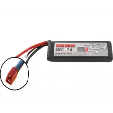 Аккумулятор Team Orion 7,4В(2S) 5300mah Deans plug Li-Po 50C SoftCase with LED charge status фото