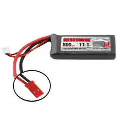 Аккумулятор Team Orion 11,1В(3S) 800mah JST plug Li-Po 50C SoftCase фото