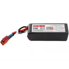 Аккумулятор Team Orion 22,2В(6S) 5300mah Deans plug Li-Po 50C SoftCase with LED charge status фото