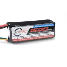 Аккумулятор RC Plus PYTHON Li-Po 14.8V 1500 mAh 4S1P 35C T-plug  Soft Case фото